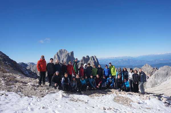 Gruppenbild Berg