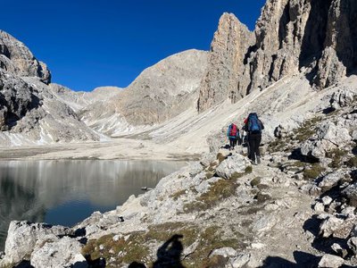 Wanderung Steine